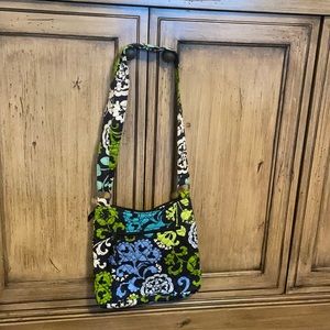 Vera Bradley Where's Mickey Blue and Green Crossbody